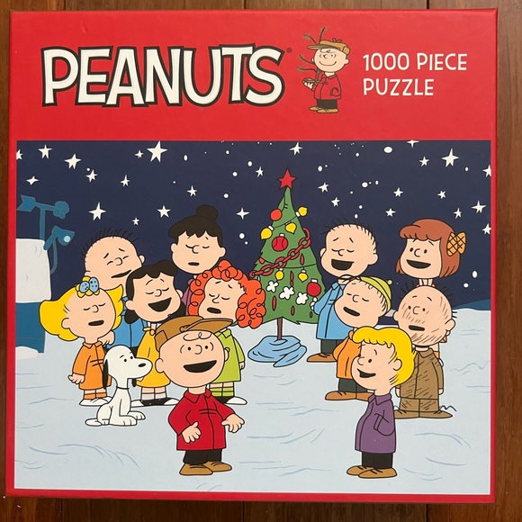Peanuts Christmas 1000 piece puzzle - Picture 1 of 3